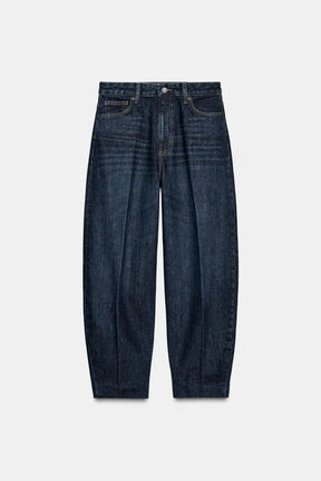 Barrel High-Waist Jeans