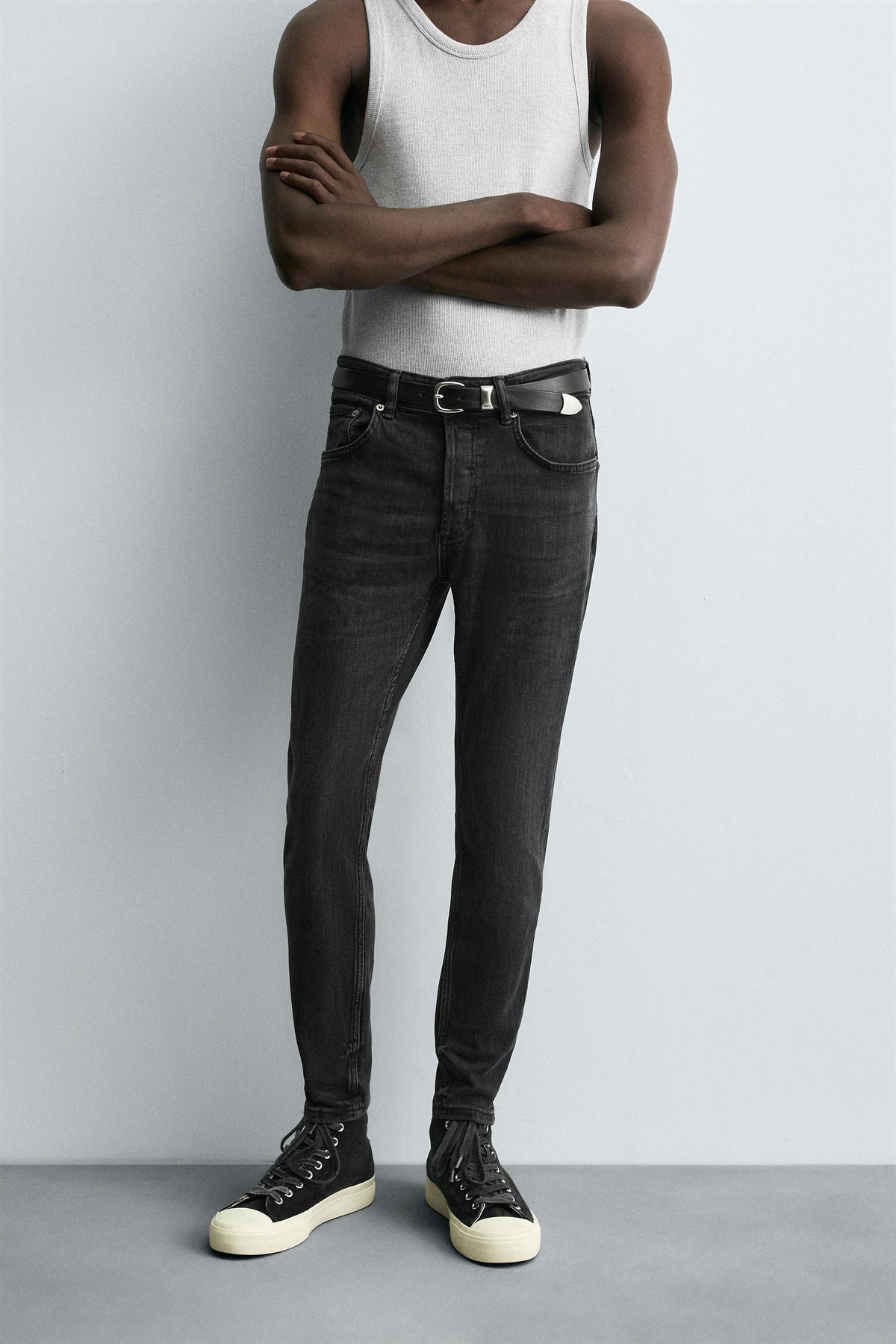 SKINNY CROPPED FIT JEANS - Image 2
