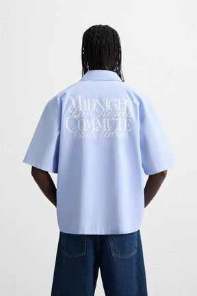 TEXT STRIPE SHIRT - Image 3