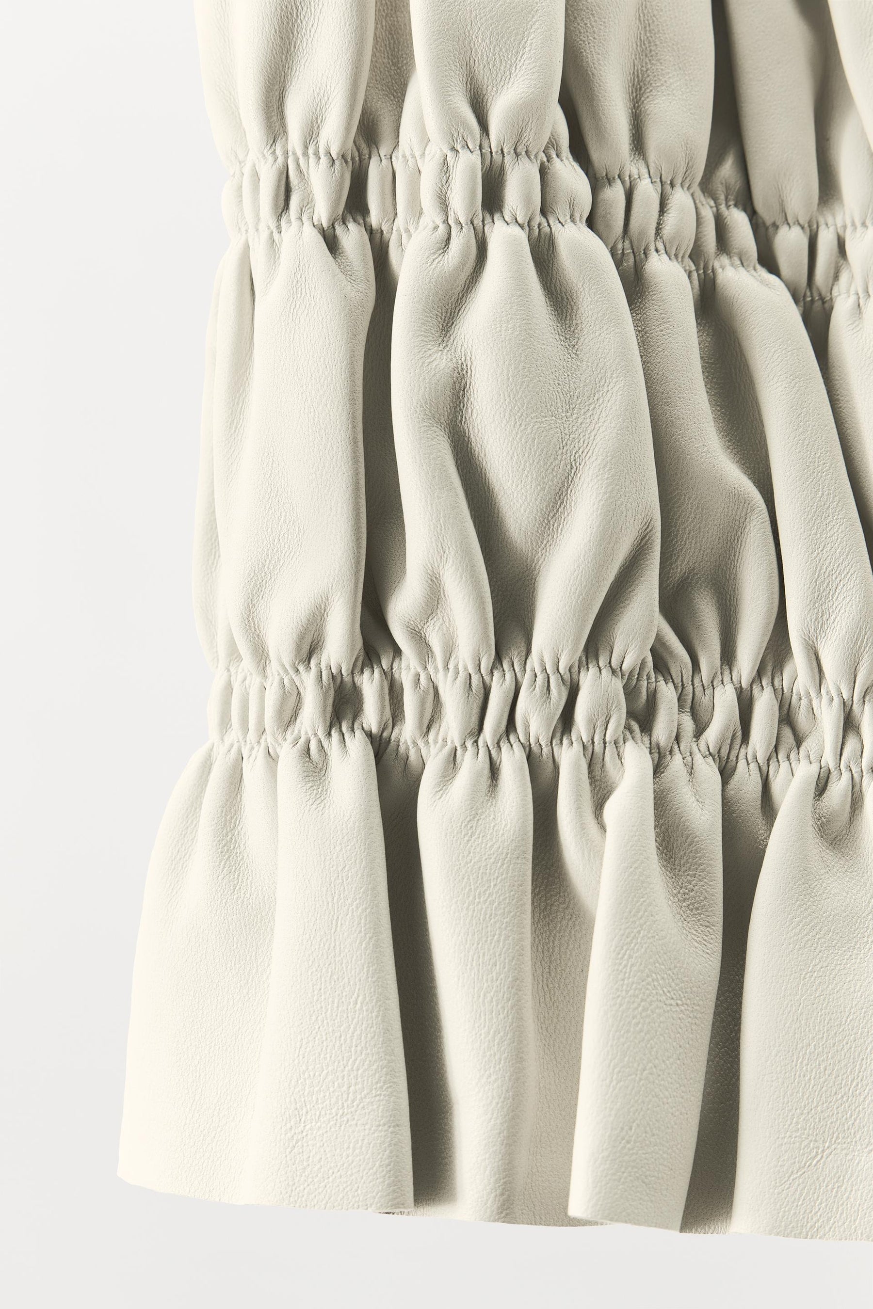 100% Leather Halter Top