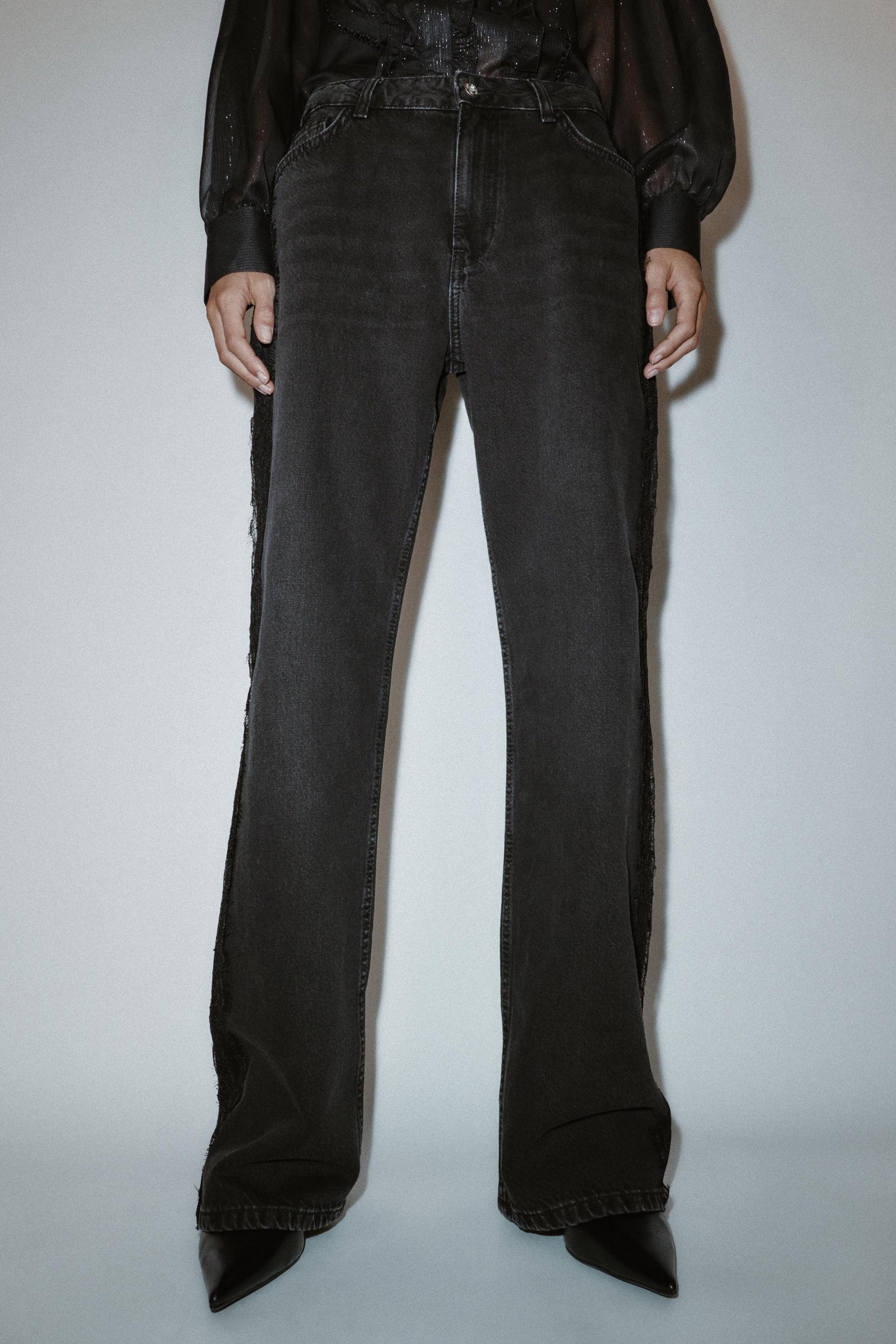 High-Waist Regular Fit Jeans