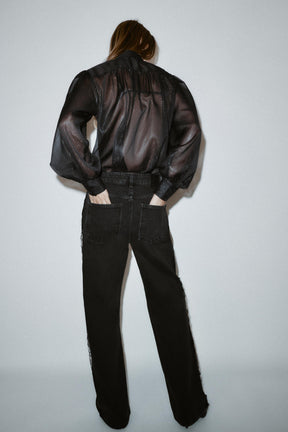 High-Waist Regular Fit Jeans