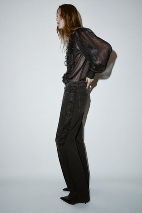 High-Waist Regular Fit Jeans