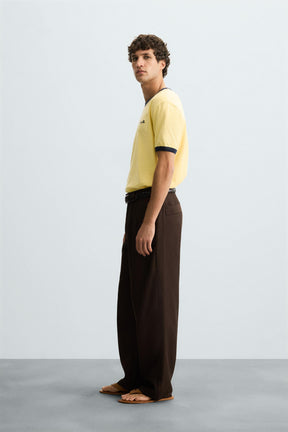 WASHED RIB EMBROIDERED T-SHIRT - Image 4