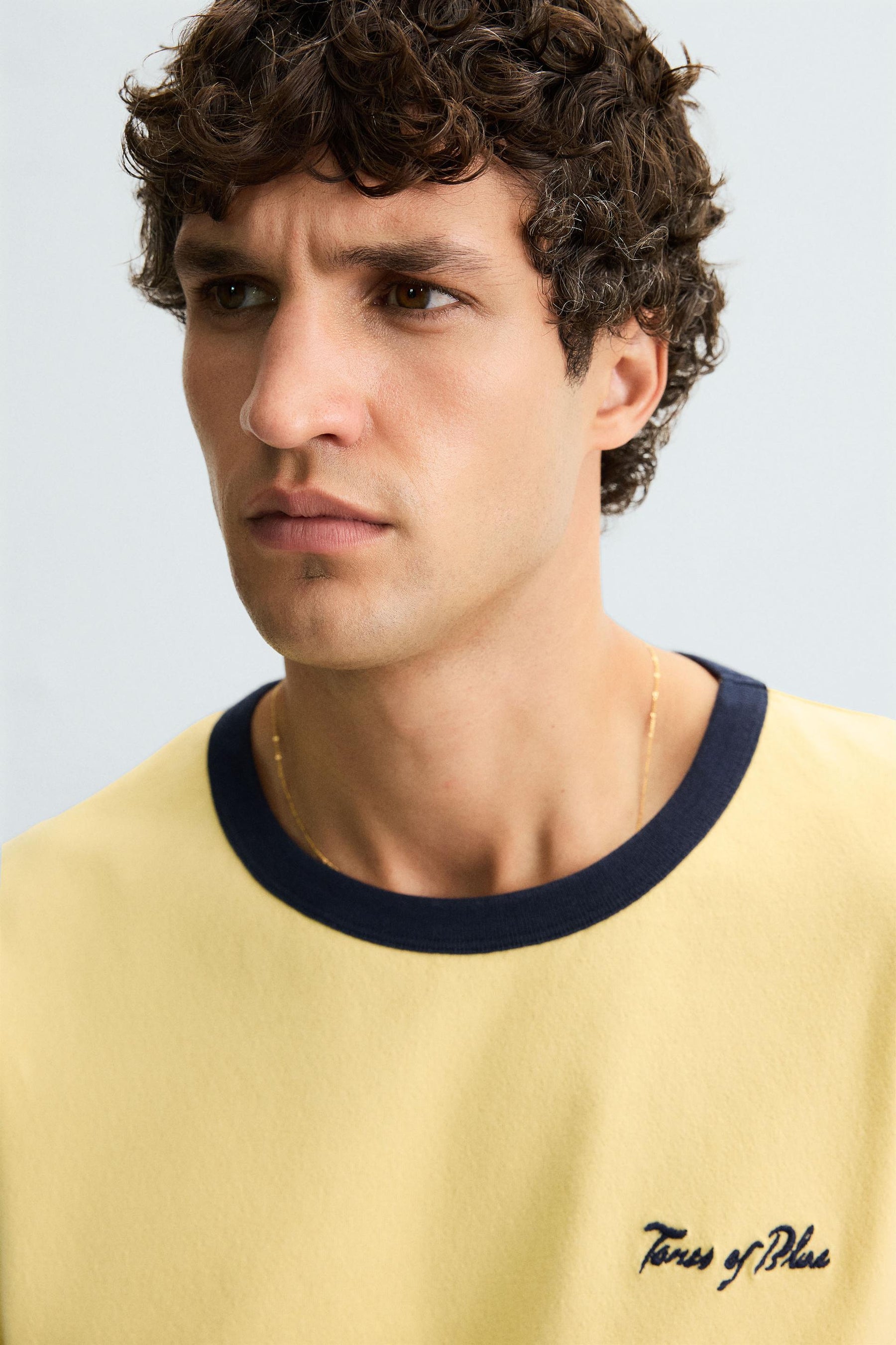 WASHED RIB EMBROIDERED T-SHIRT - Image 5