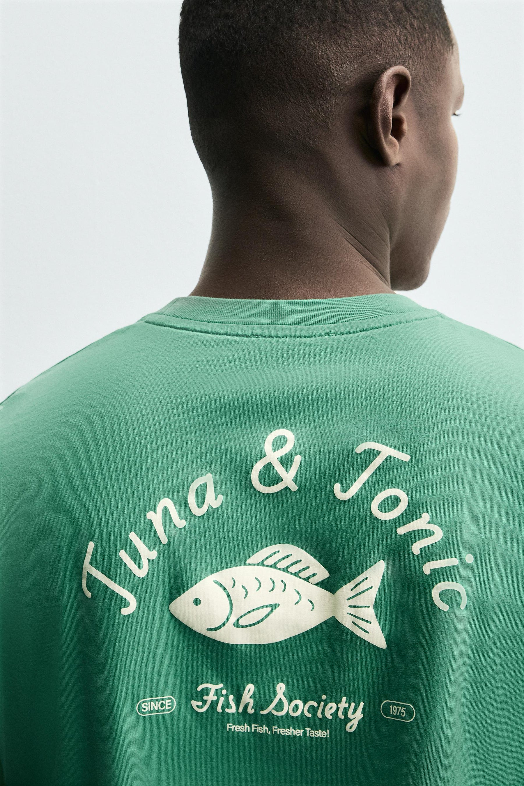 EMBROIDERED FISH T-SHIRT - Image 6
