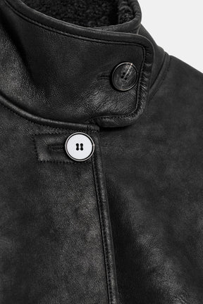 DOUBLE-FACED FAUX SUEDE JACKET - Image 6