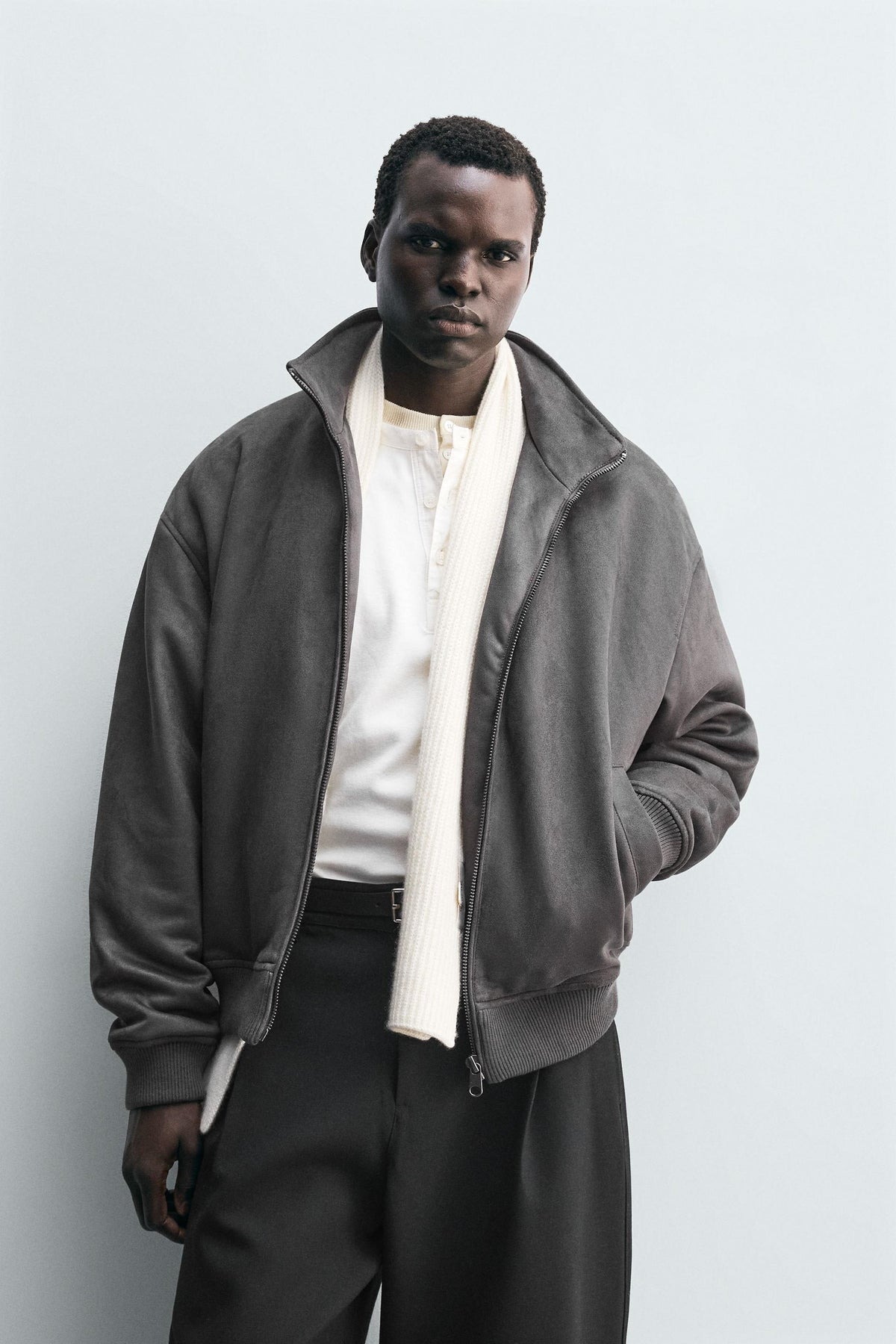 FAUX SUEDE JACKET - Image 2