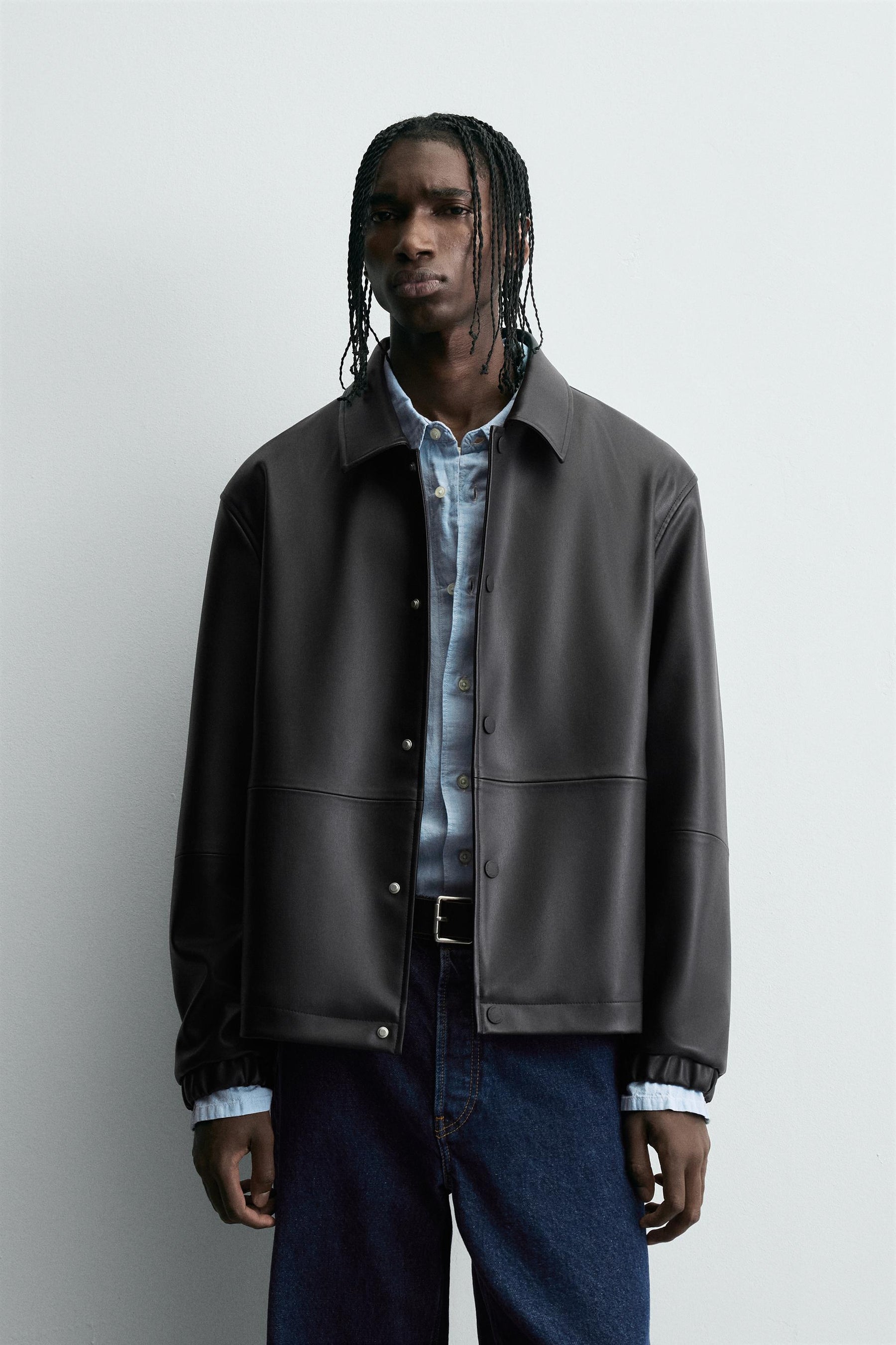 FAUX LEATHER JACKET - Image 2