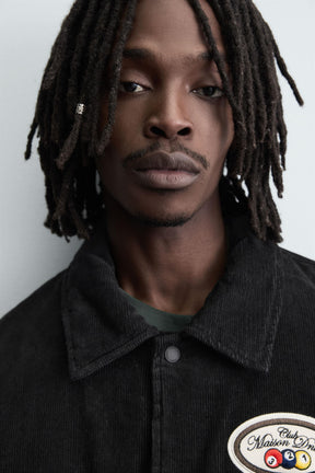 CORDUROY JACKET WITH EMBROIDERED PATCHES - Image 5