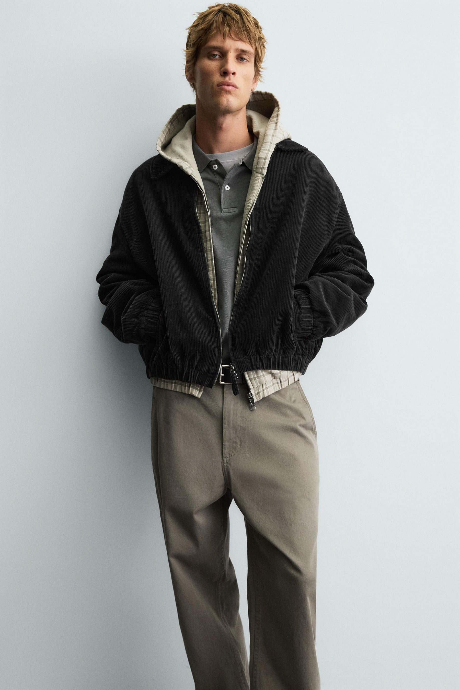 RELAXED FIT CORDUROY JACKET - Image 5