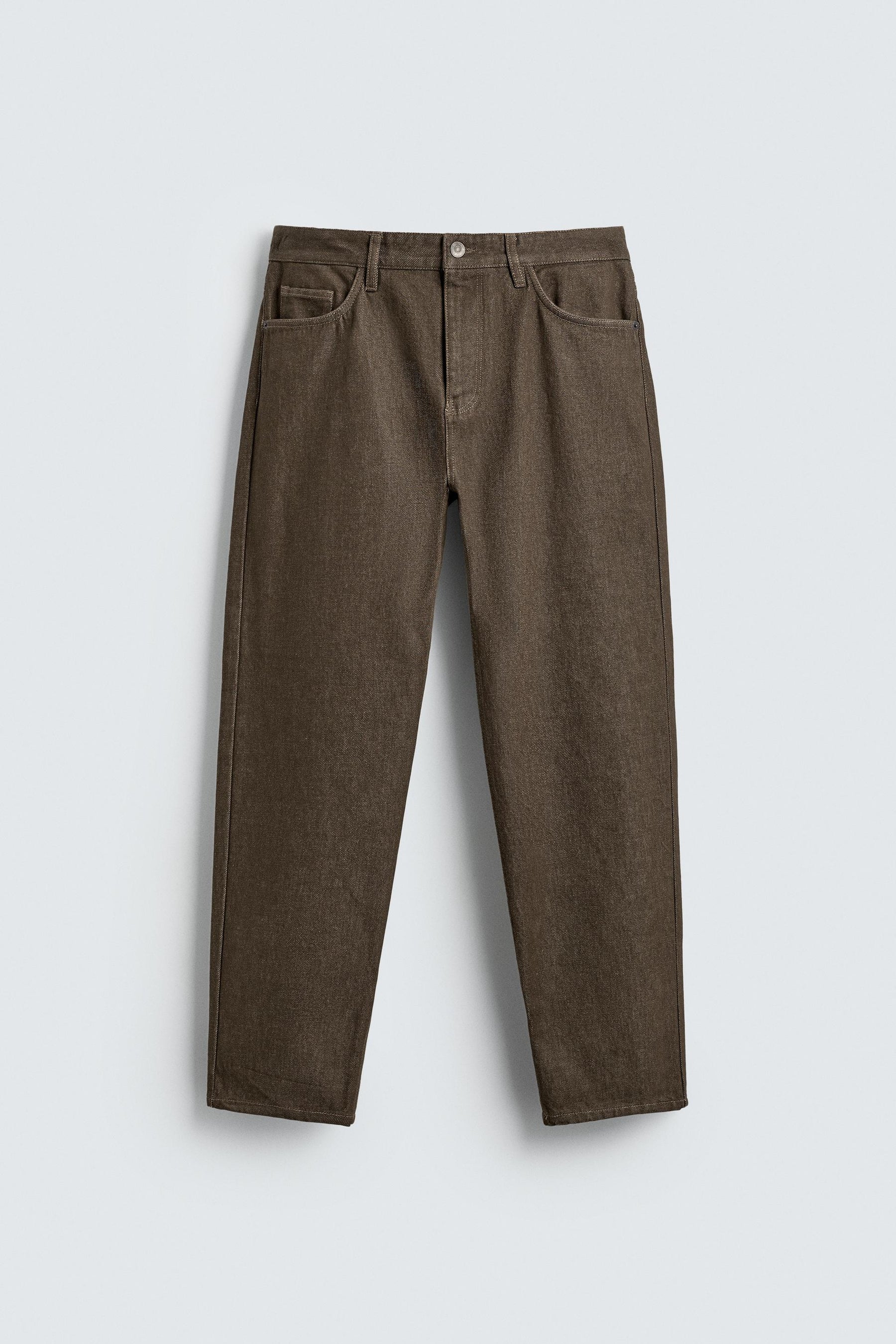 COTTON REGULAR FIT TROUSERS - Image 6