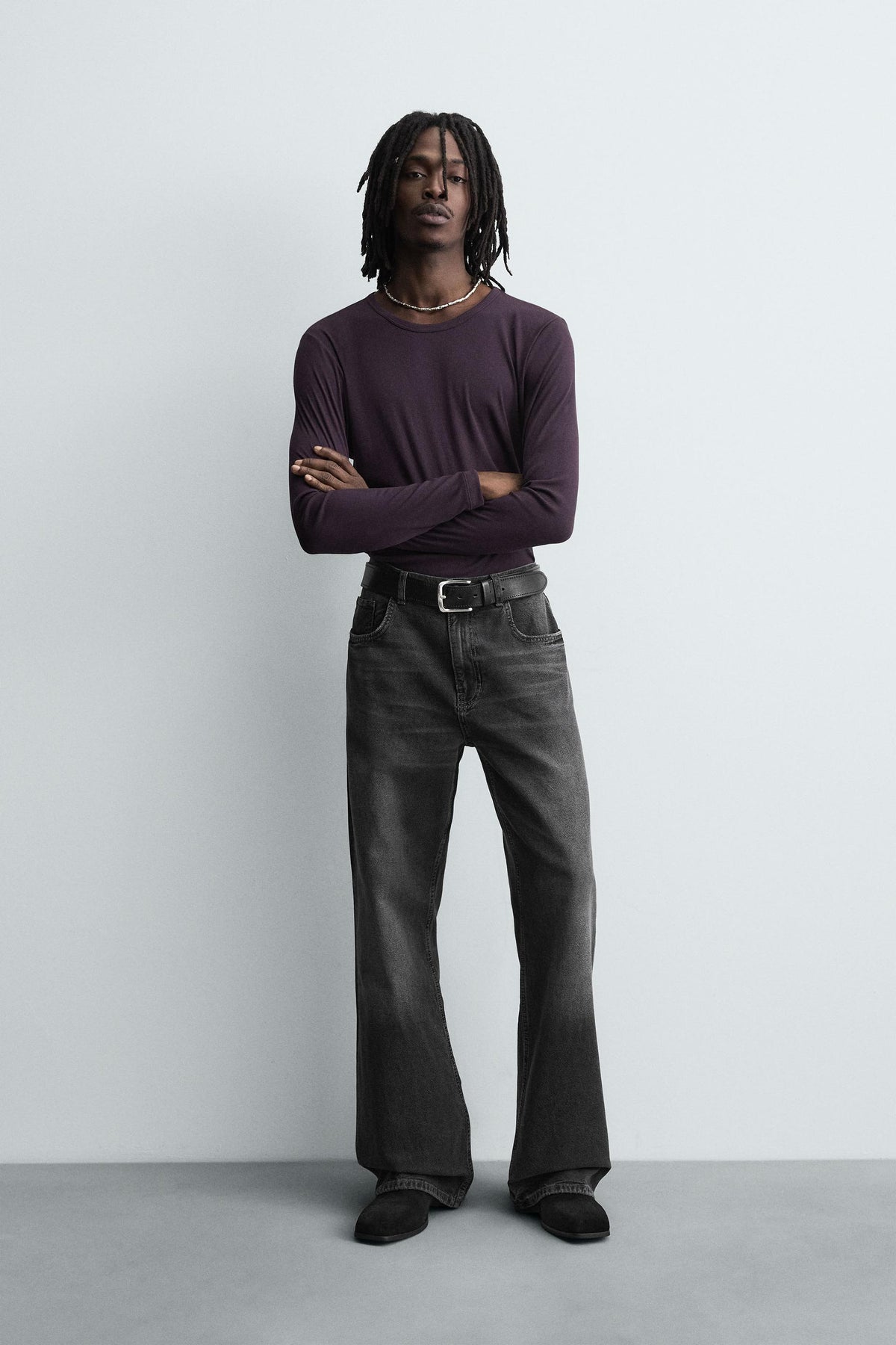 FLARE FIT JEANS - Image 1