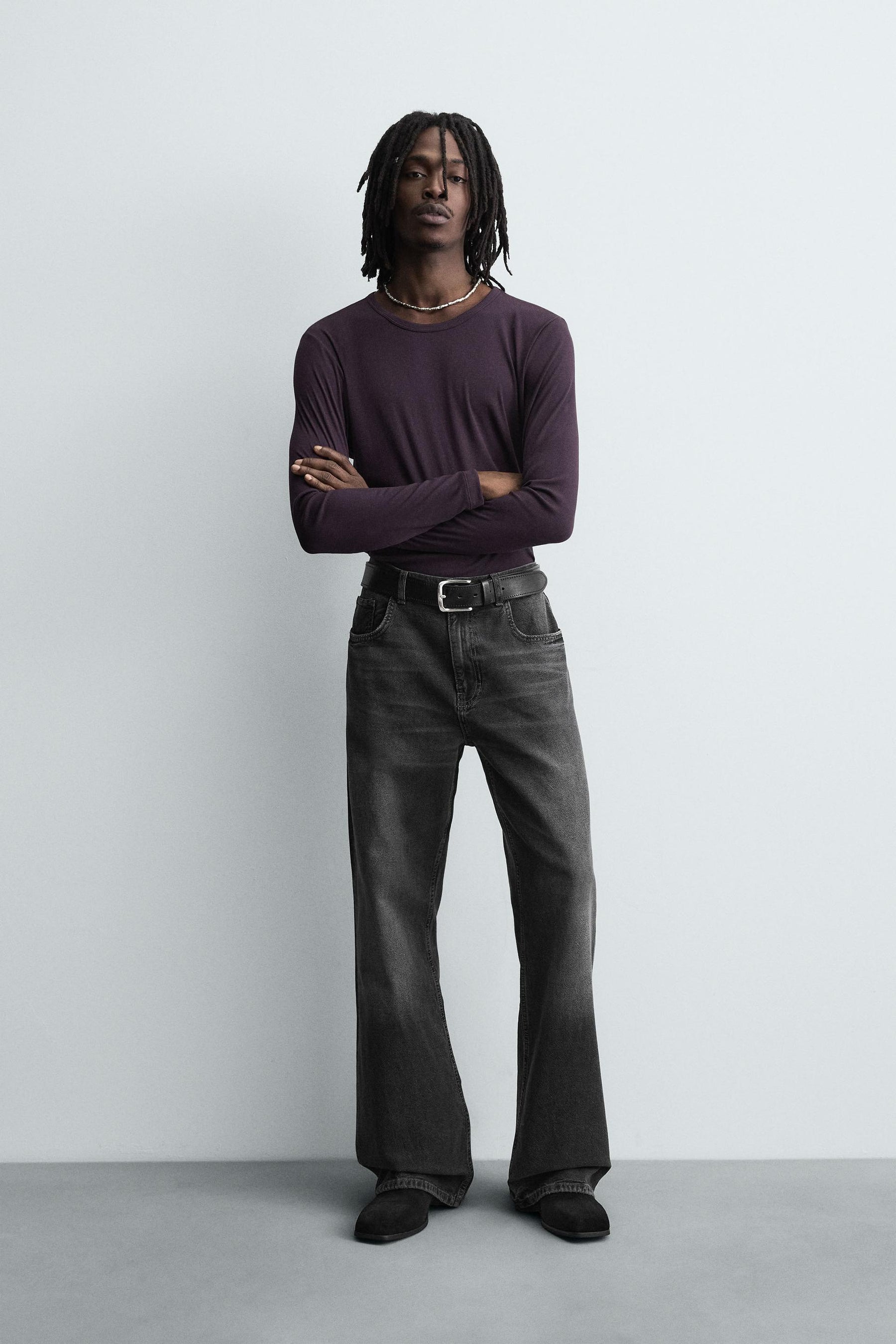 FLARE FIT JEANS - Image 1