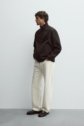 CHECK STRUCTURE JACKET - Image 4