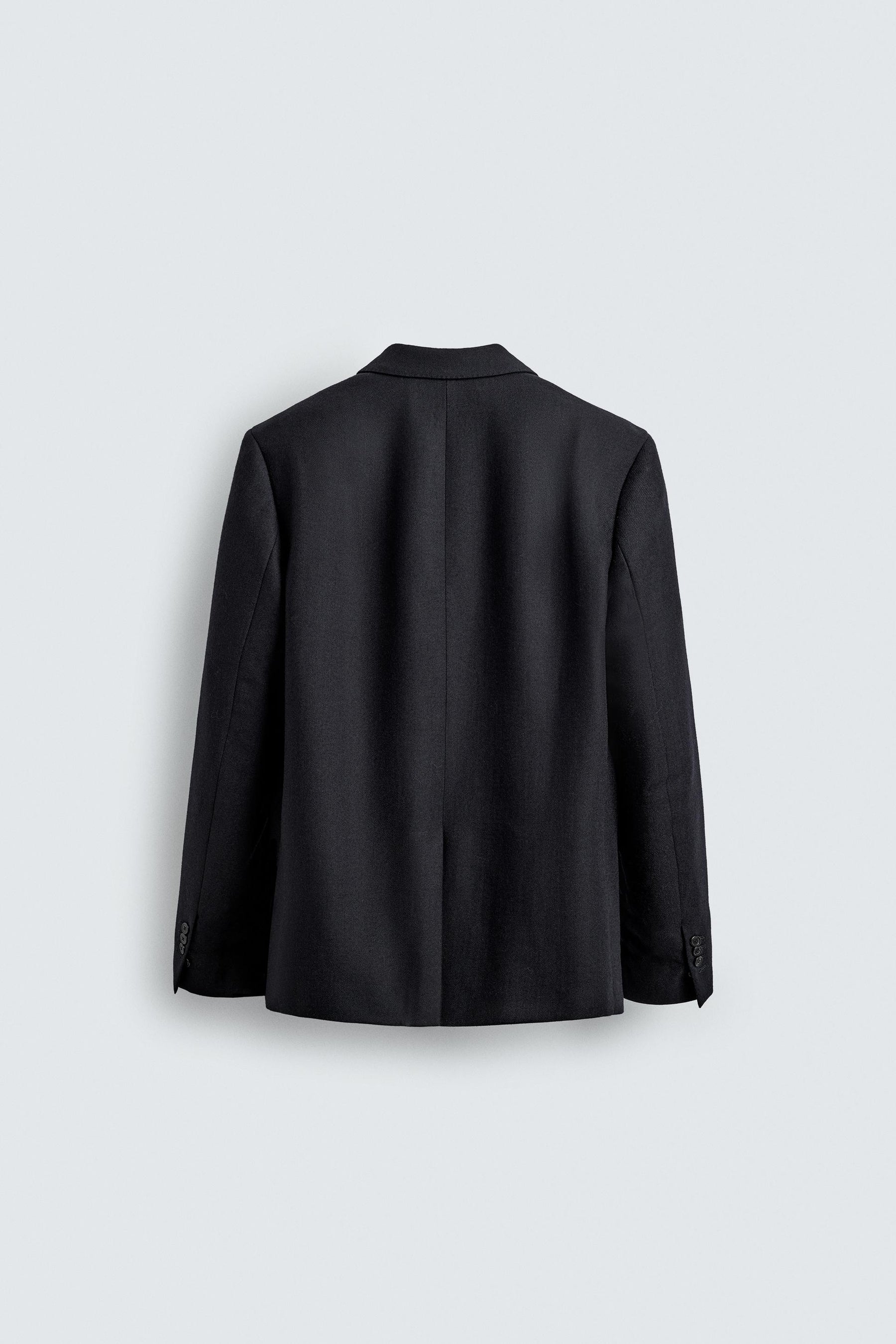 DOUBLE-BREASTED FLANNEL WOOL BLAZER - Image 7