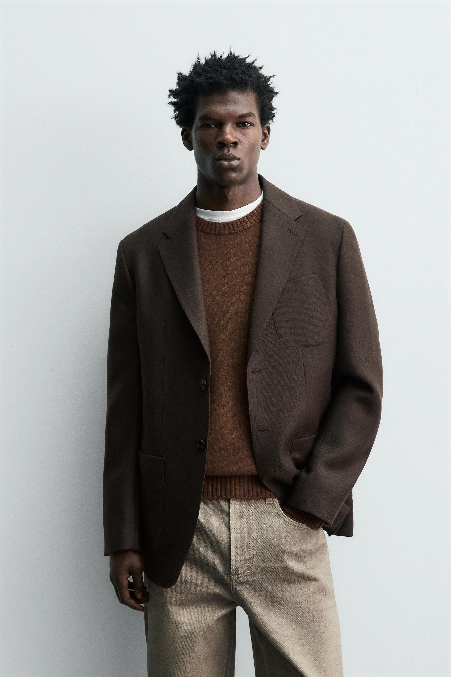 WOOL FLANNEL BLAZER - Image 2