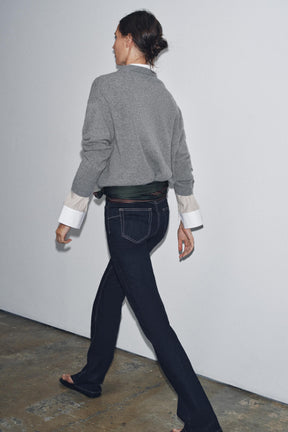 Cashmere Wool Long Jumper