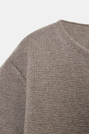 COVERED BUTTON KNIT CARDIGAN - Image 7