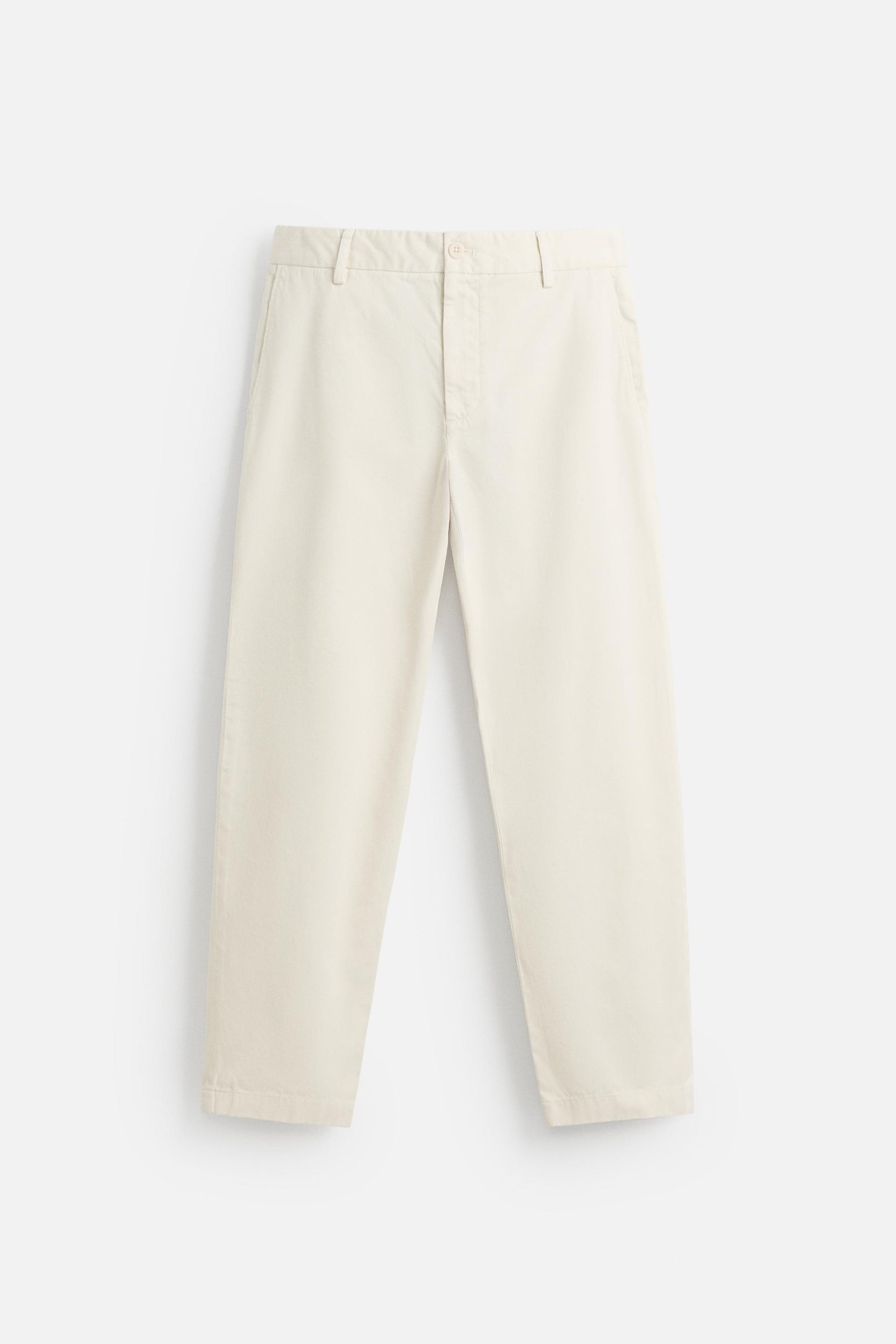 TWILL CHINO TROUSERS - Image 6