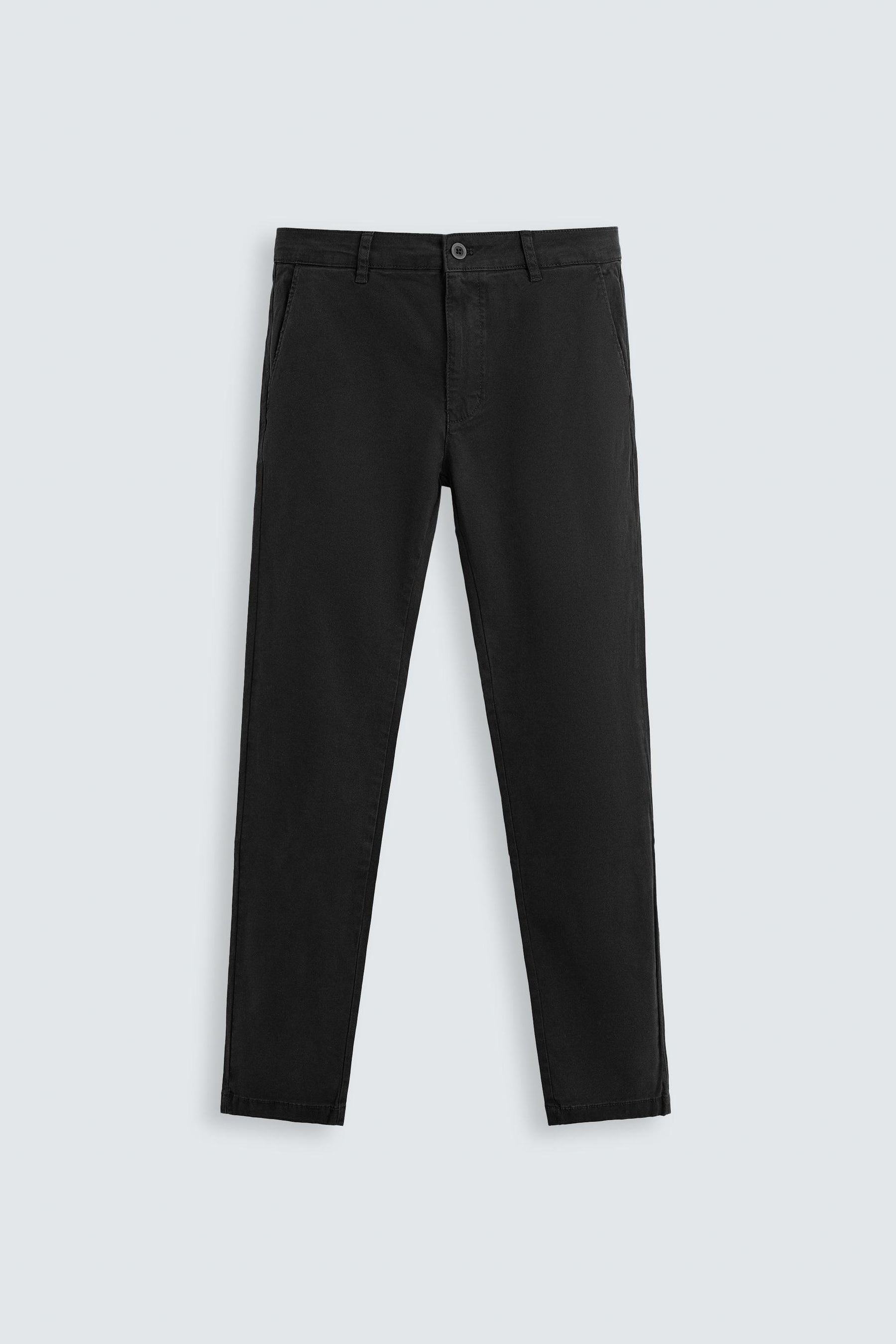 SKINNY FIT CHINO TROUSERS - Image 6