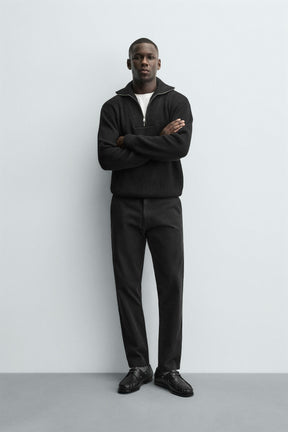 SKINNY FIT CHINO TROUSERS - Image 1