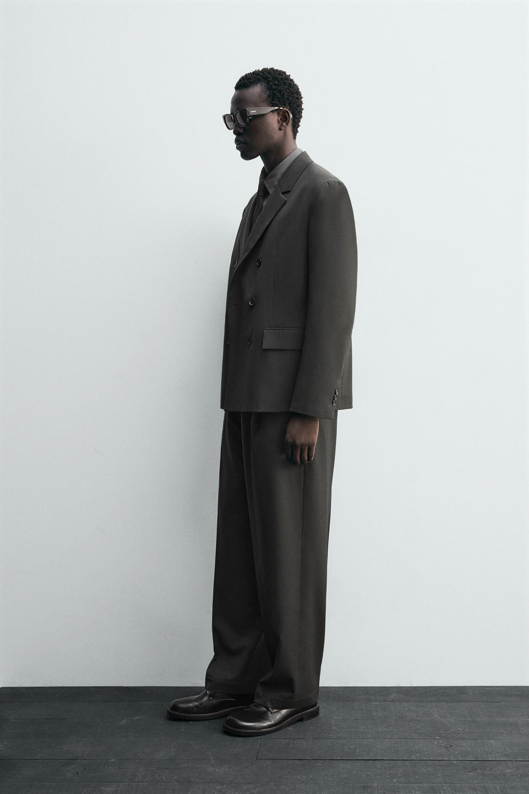 WOOL BLEND SUIT TROUSERS - Image 4