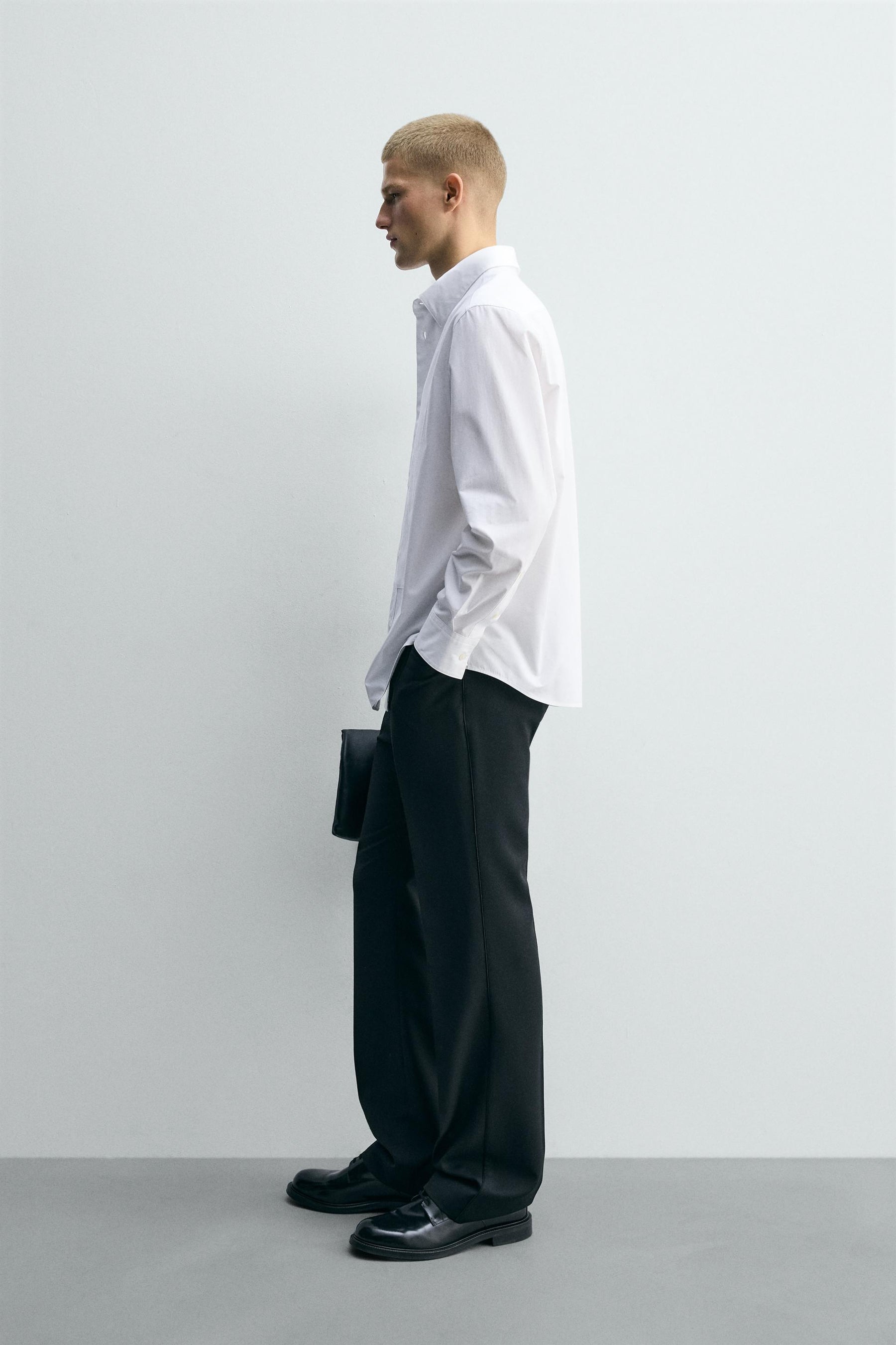 SLIM FIT SHIRT WITH BIB FRONT - Image 4