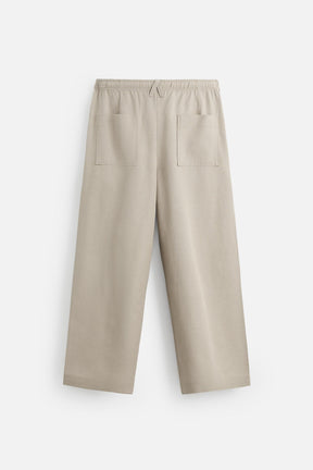 REGULAR FIT JOGGER WAIST TROUSERS - Image 7