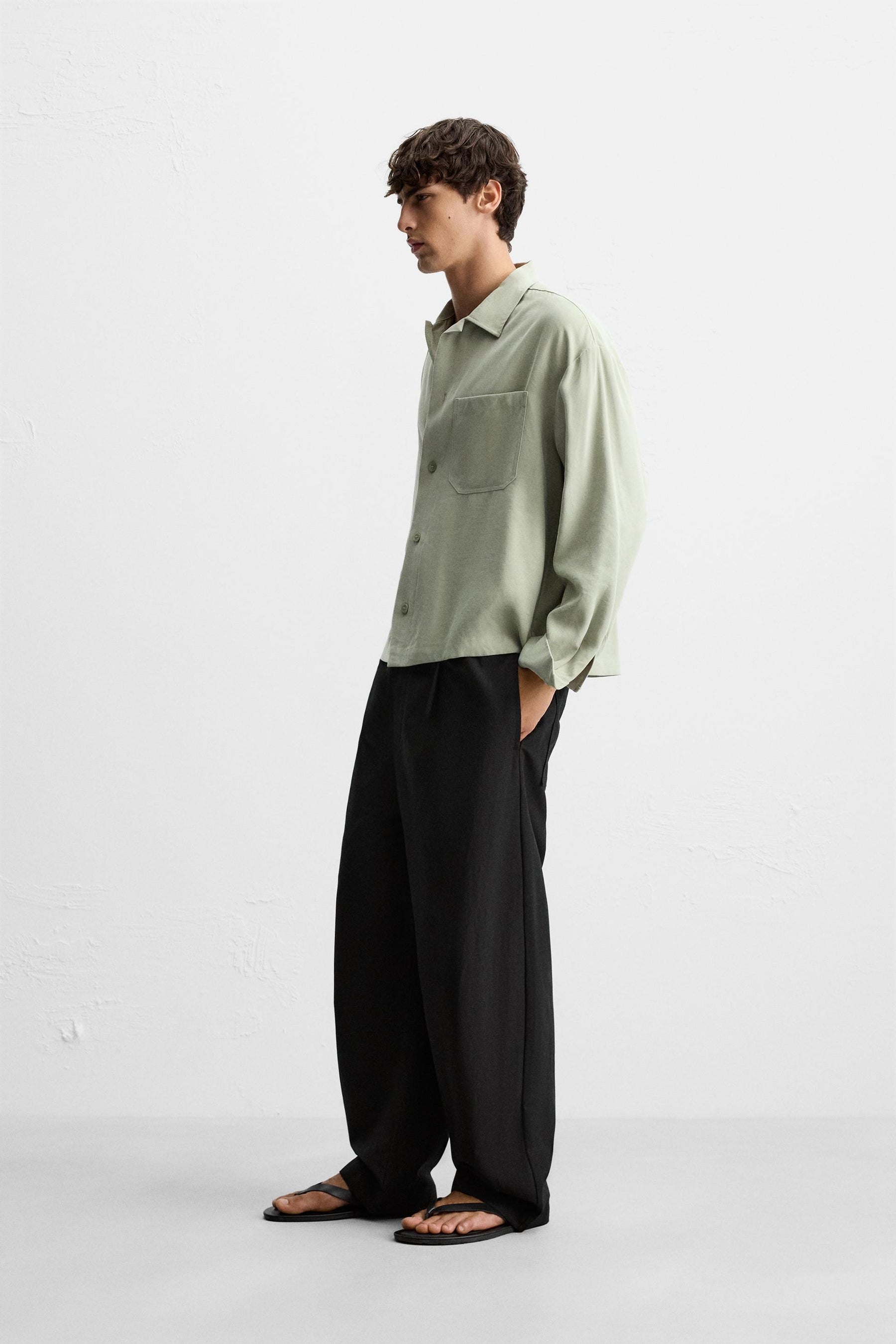 REGULAR FIT JOGGER WAIST TROUSERS - Image 4