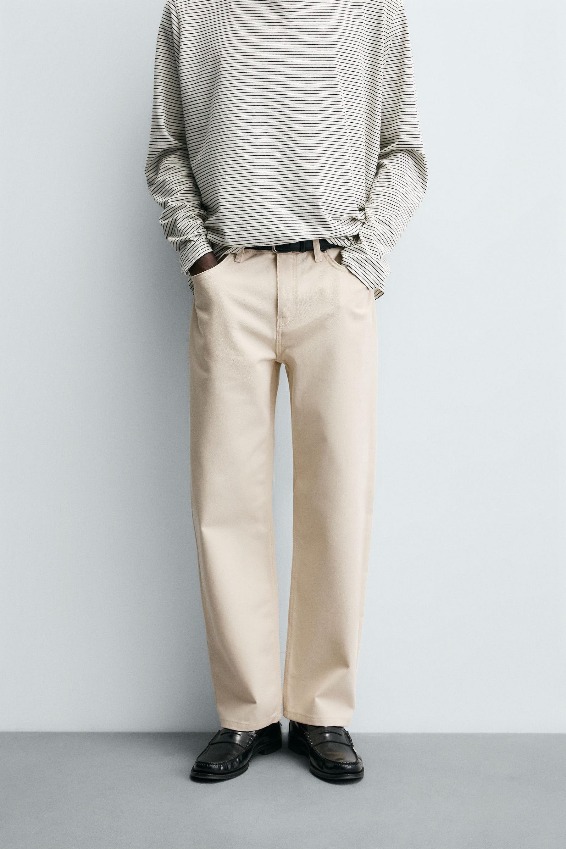 STRAIGHT-LEG TROUSERS - Image 2