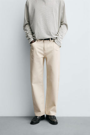 STRAIGHT-LEG TROUSERS - Image 2