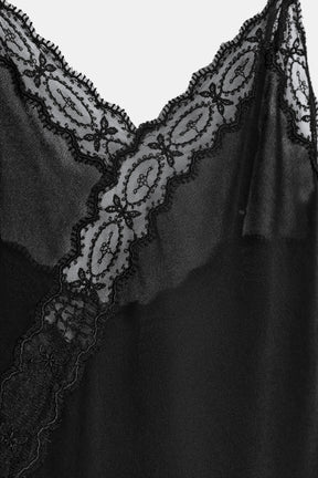 Asymmetric camisole dress