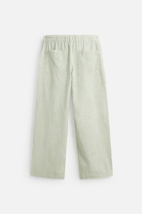 STRIPED BAGGY FIT TROUSERS - Image 7