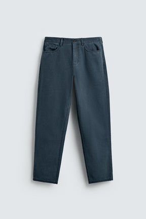 WASHED STRAIGHT-LEG TROUSERS - Image 6