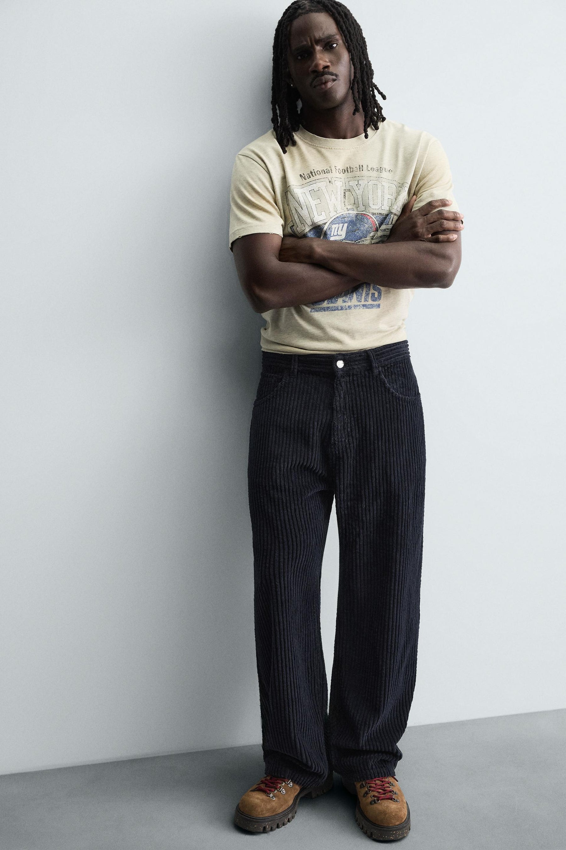 BAGGY FIT CORDUROY TROUSERS - Image 6