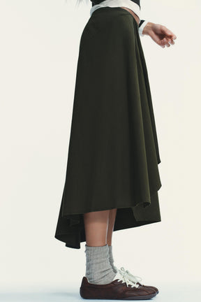 ASYMMETRIC FASHION SKIRT