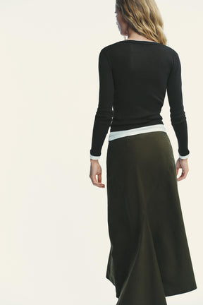 ASYMMETRIC FASHION SKIRT