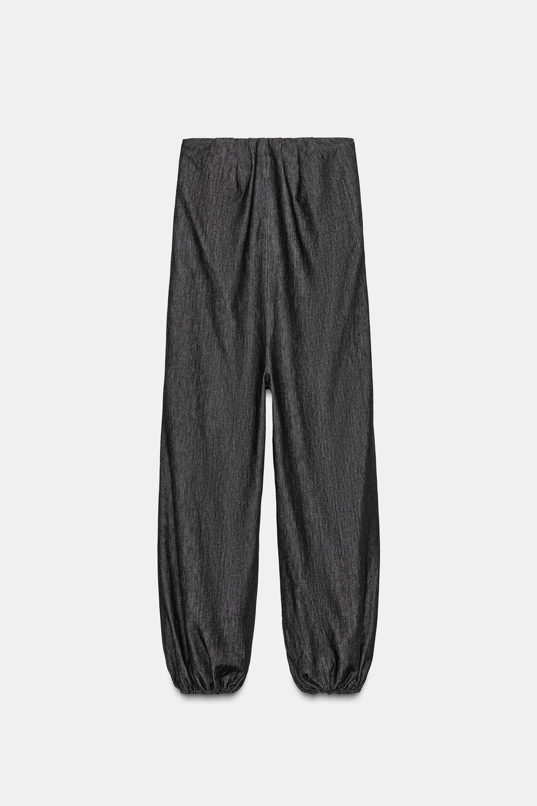 TRF DENIM BANDEAU JUMPSUIT - Image 9