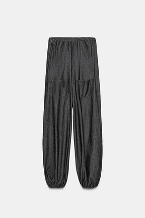 TRF DENIM BANDEAU JUMPSUIT - Image 10