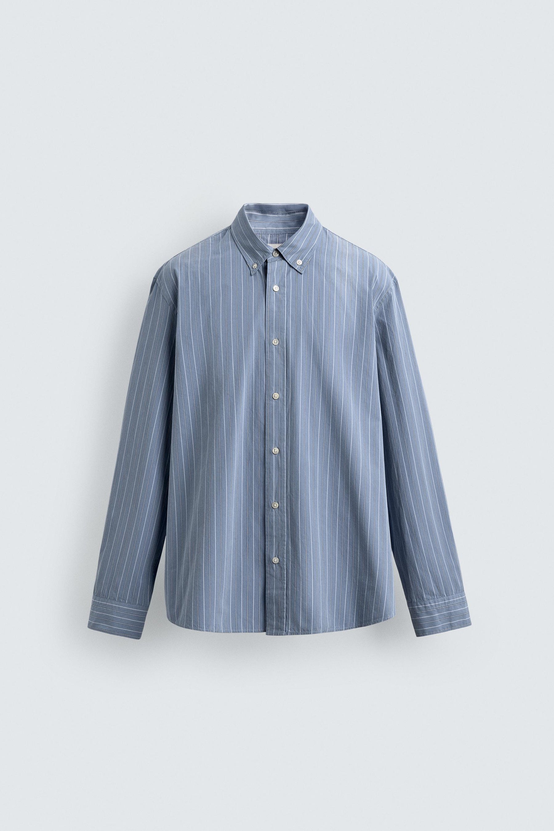 STRIPED TEXTURED SHIRT - Image 7
