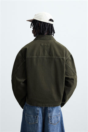 RELAXED FIT WASHED JACKET - Image 3