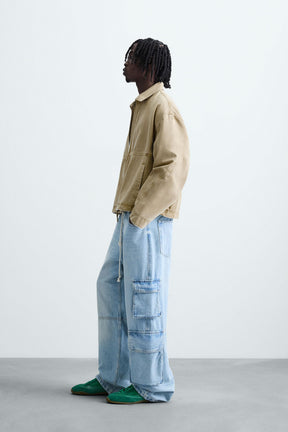 RELAXED FIT WASHED JACKET - Image 4