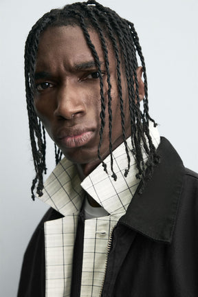 RELAXED FIT ZIP-UP JACKET - Image 4