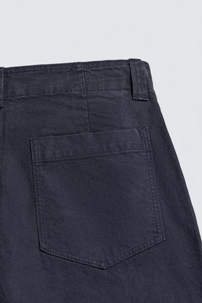 WASHED STRAIGHT-LEG TROUSERS - Image 9