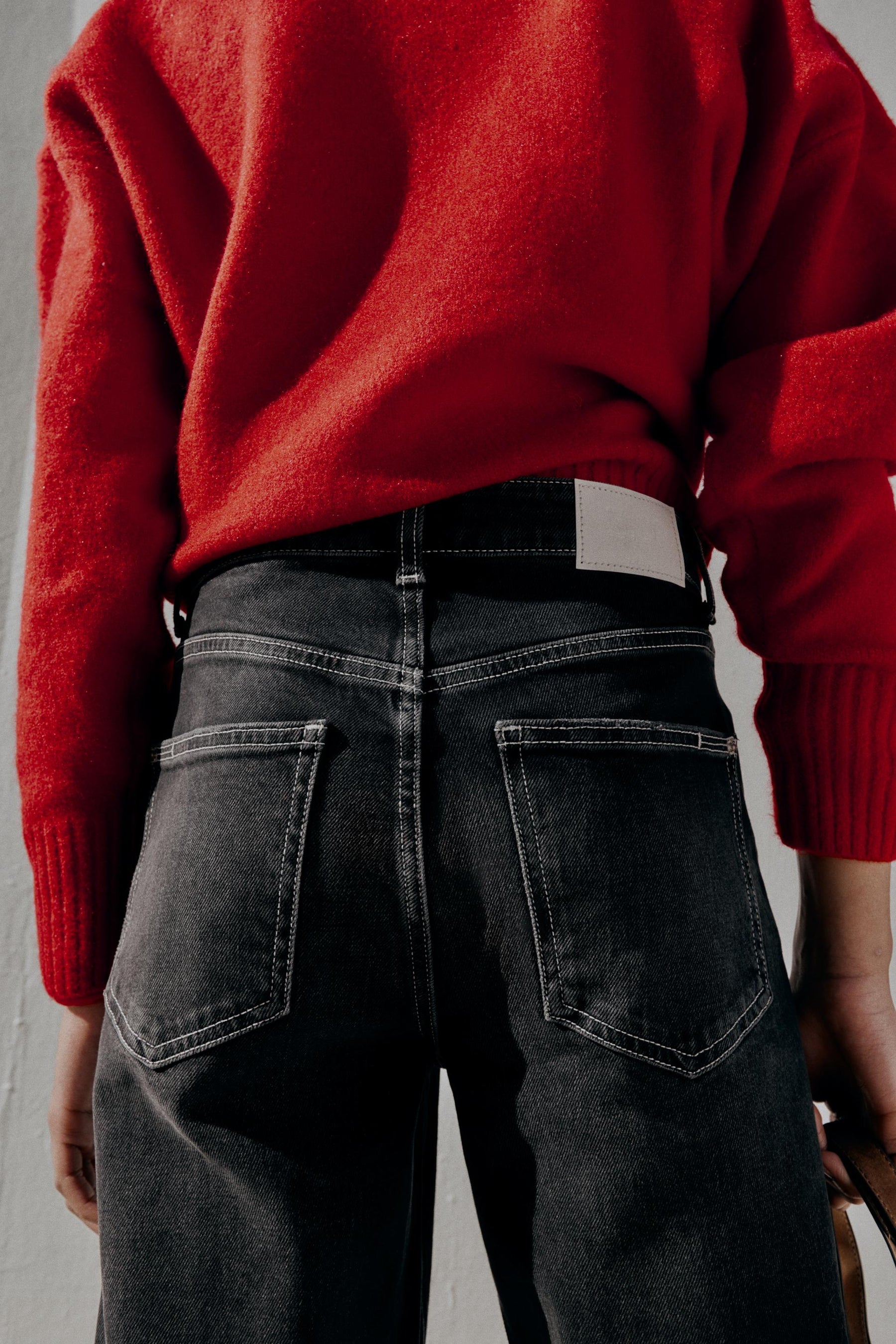 High-Waist Mom Fit Jeans