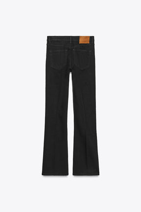 High-Waist Bootcut Jeans