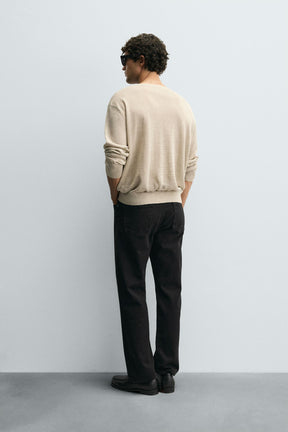 REGULAR STRAIGHT FIT JEANS - Image 3