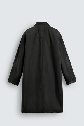 FADED DENIM COAT - Image 7