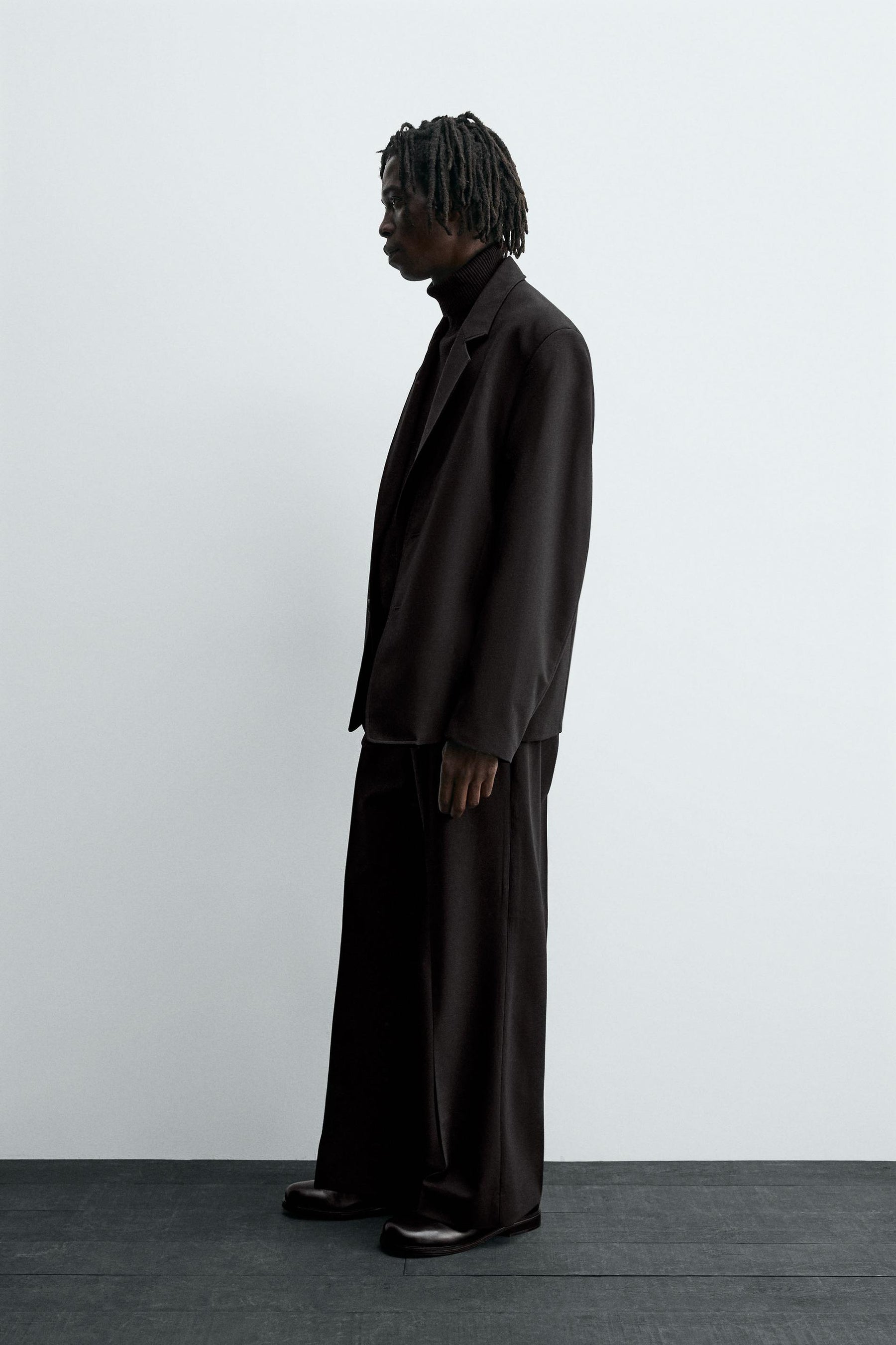 DETACHABLE LAPEL BLAZER SUIT - Image 4